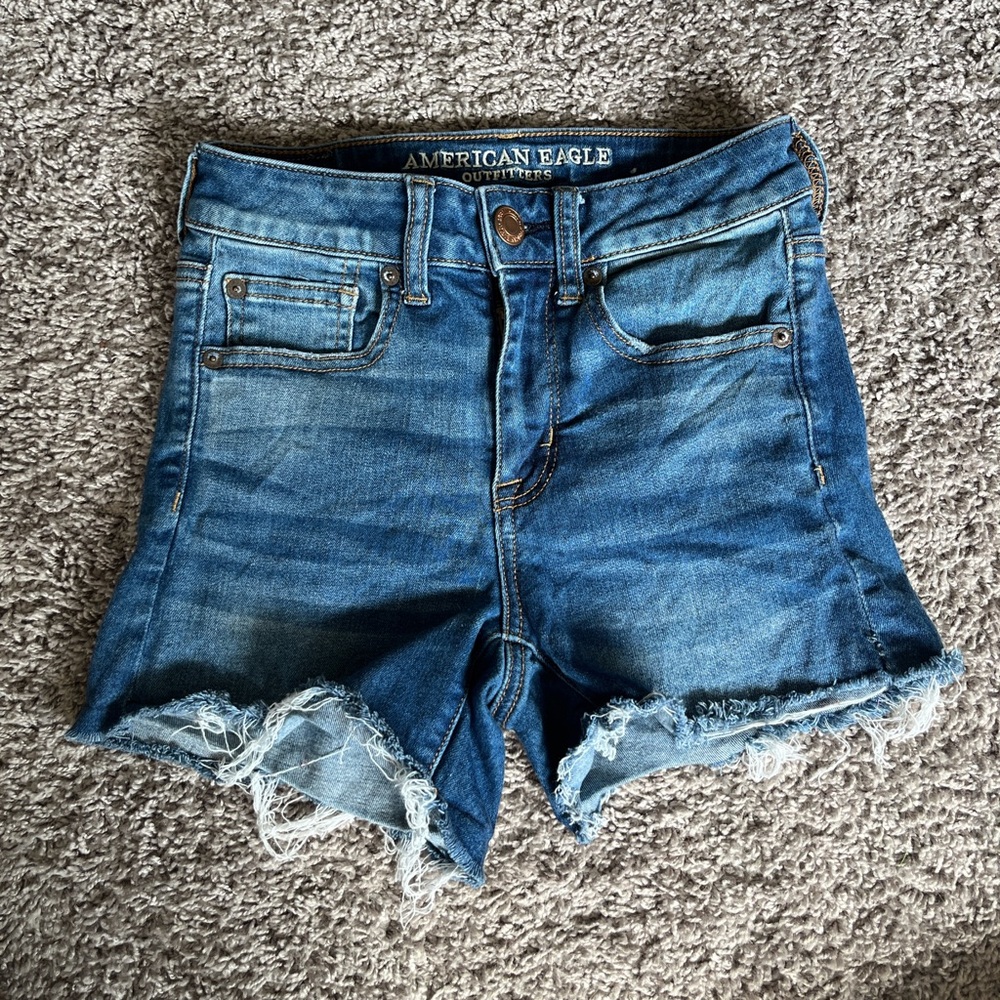 American Eagle Hi-Rise shorts